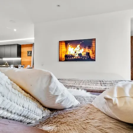 아파트 Magnifique Renove Saas Fee